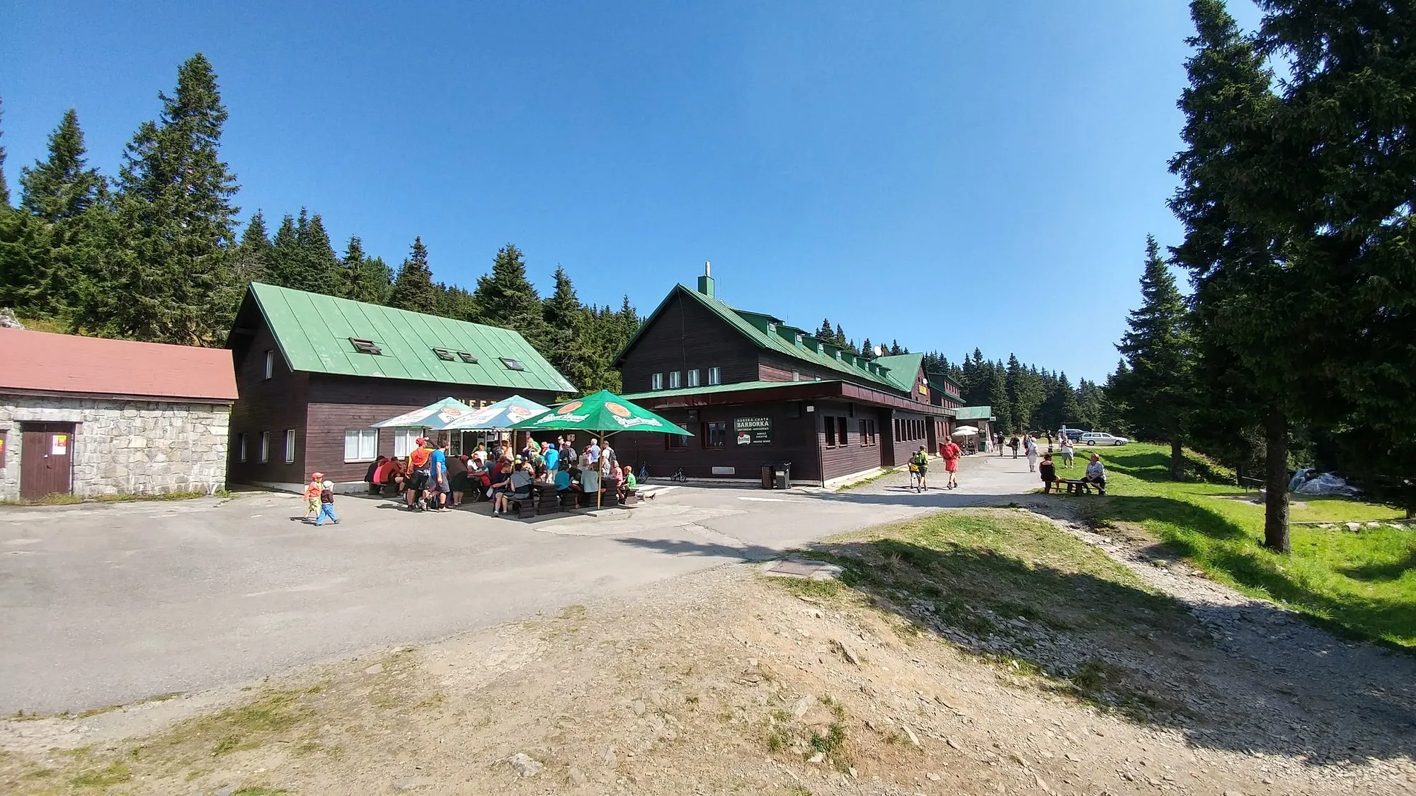 Schronisko Barborka, sierpień 2016