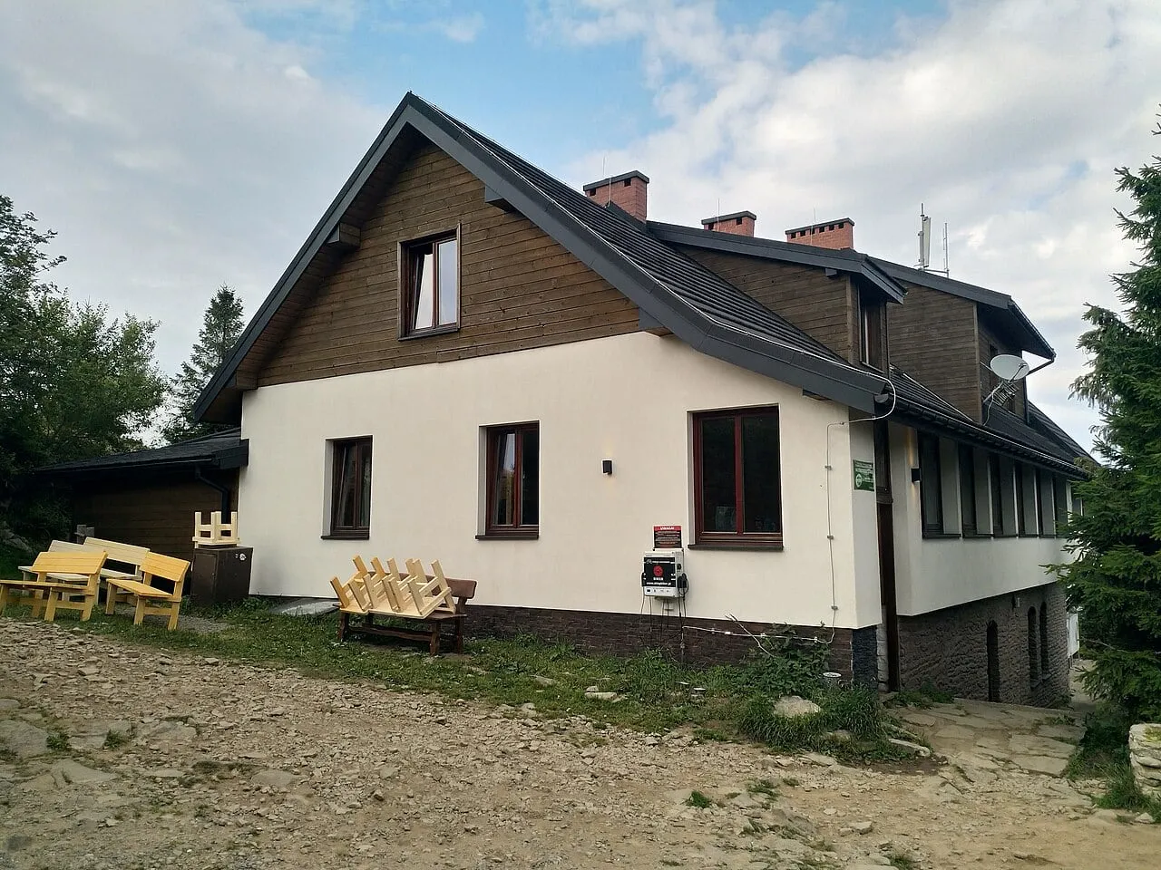 Schronisko PTTK na Wielkiej Raczy, sierpień 2024