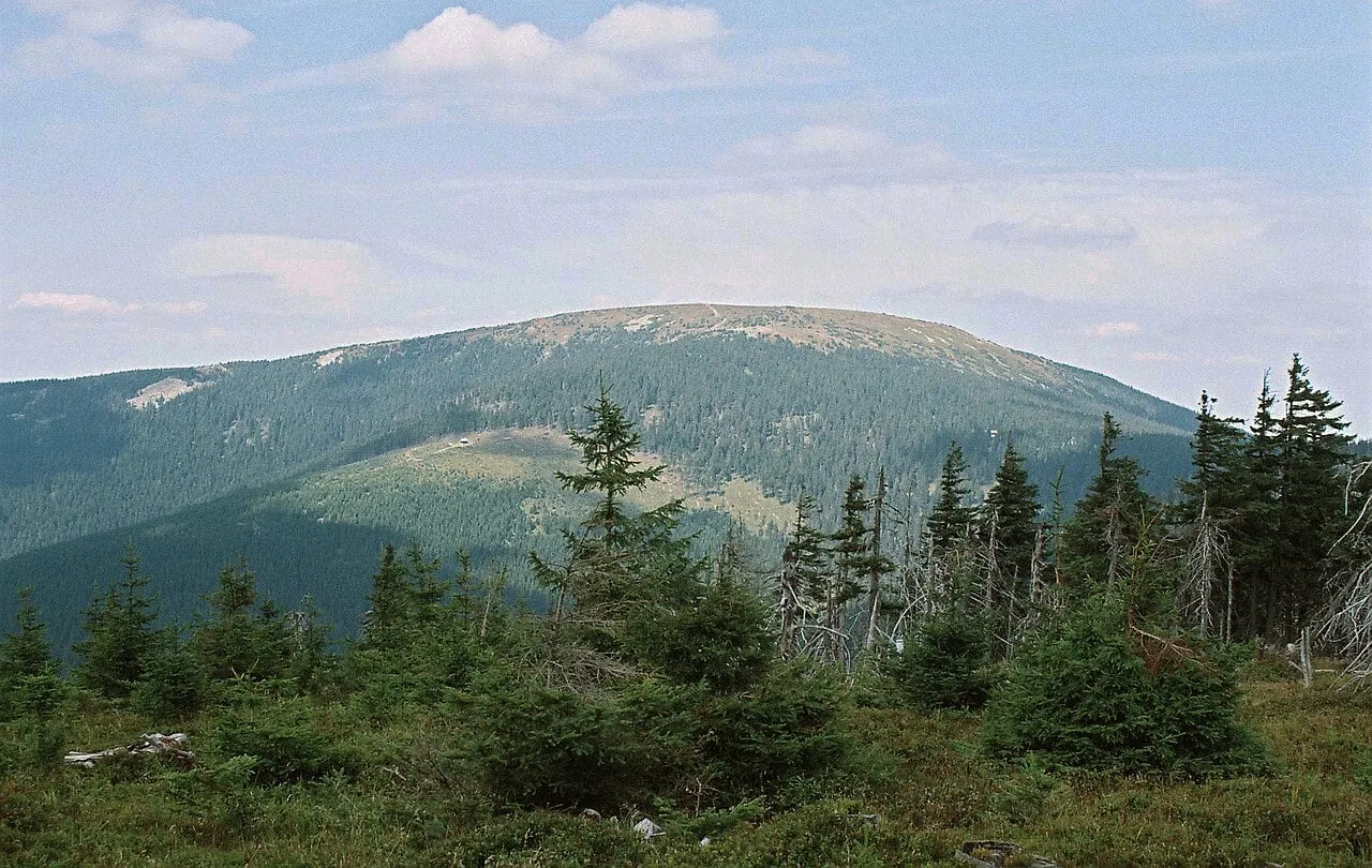 Śnieżnik widziany od południa
