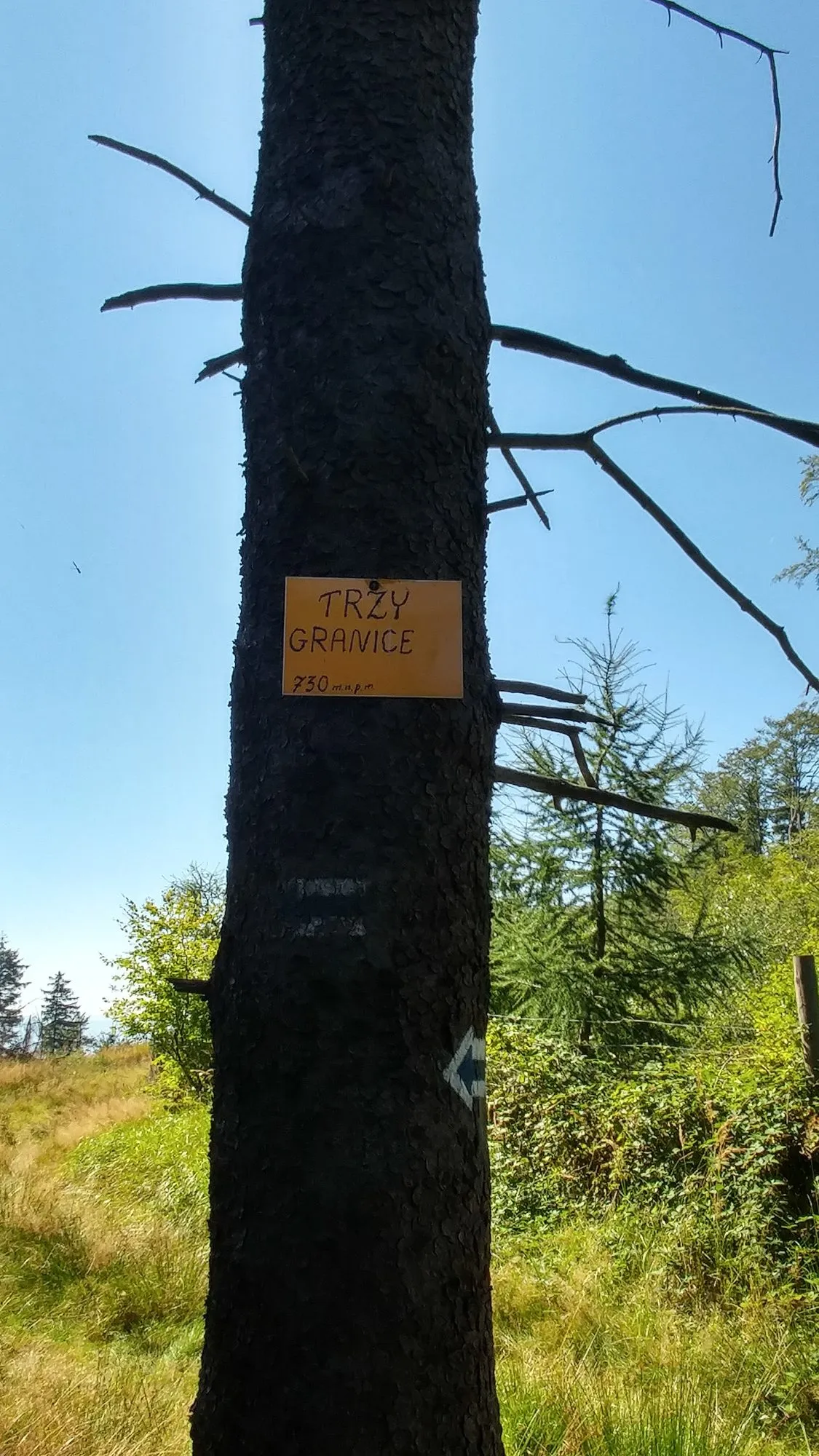 Tabliczka na Trzech Granicach
